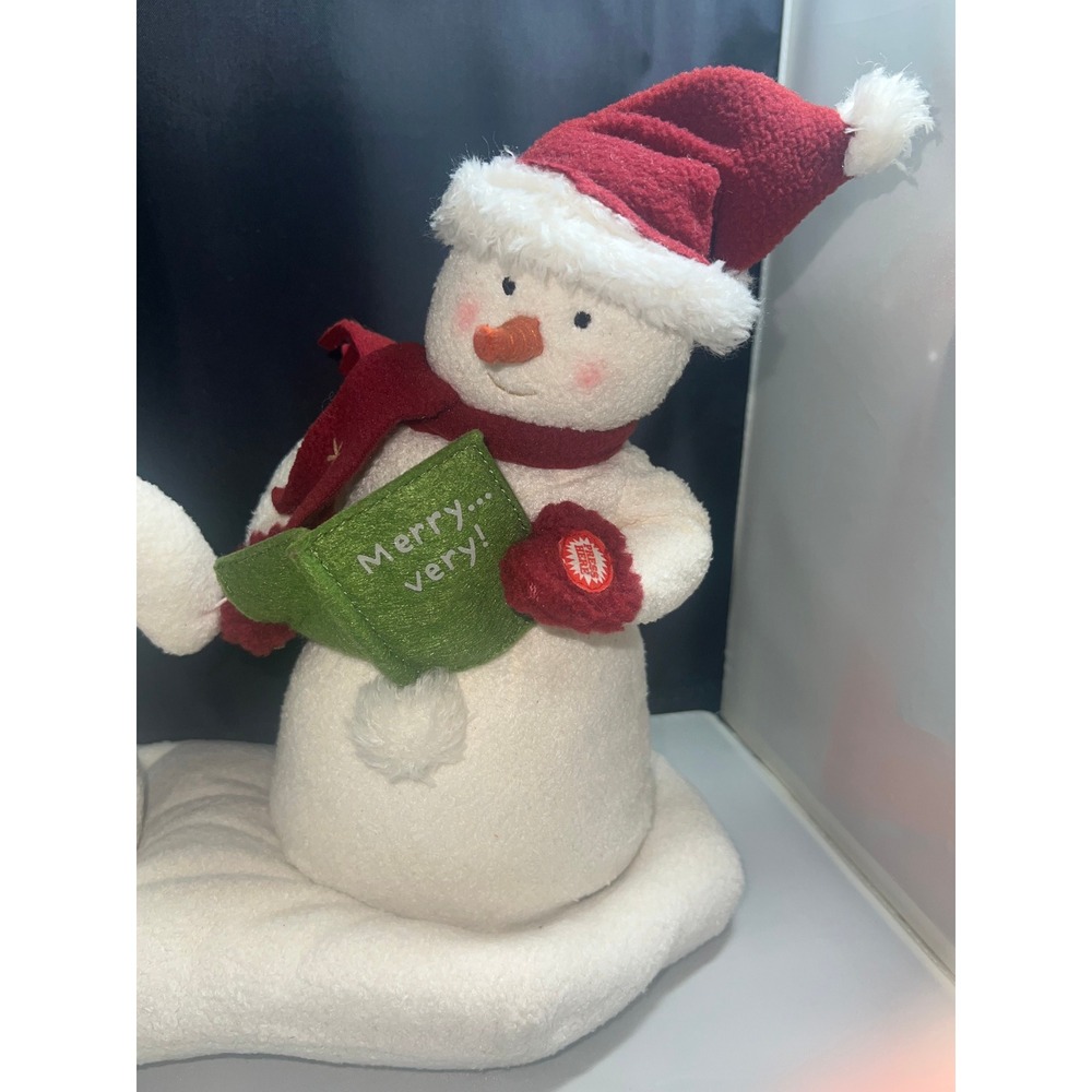 Hallmark Jingle Pals '03 Caroling Snowmen Musical Animated Christmas Plush Decor - Picture 8 of 10